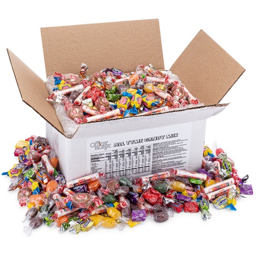 Office Snax All Tyme Assorted Candy Mix - Assorted - Individually Wrapped - 5 lb - 1 / Carton