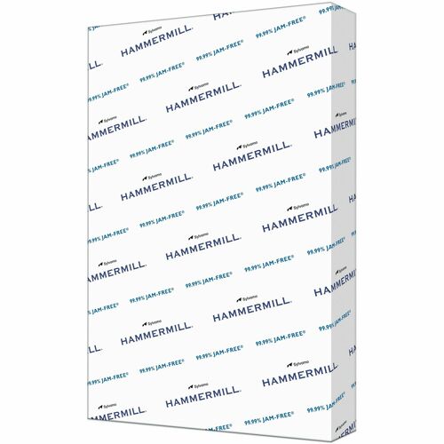 Hammermill Copy Plus Paper - White - 92 Brightness - Ledger/Tabloid - 11" x 17" - 20 lb Basis Weight - Acid-free, Quick Drying - White - 500 Sheets per Ream - 40 / Pallet