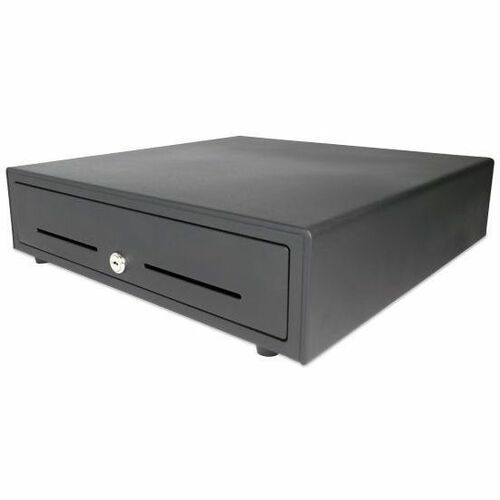Custom America APEX Pro Cash Drawer Cash Drawers APEX Pro CD, 16x16, Blk, 4-Bill, Uni Cbl