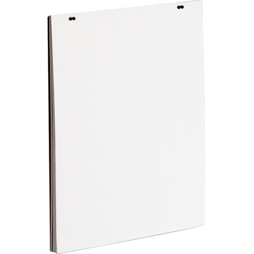 Quartet Easel Pad, 20" x 30" Plain Bond - 50 Sheets - Plain - Gummed - 15 lb Basis Weight - 20" x 30" - Punched - Recycled - 5 / Box