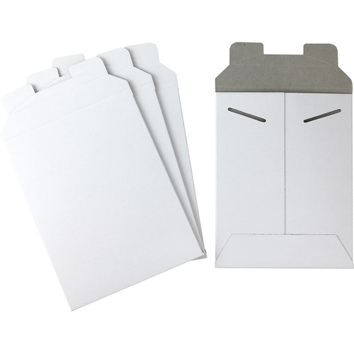 Spicers Stayflats Mailer - Catalog - Tab Lock - 100 / Case - White