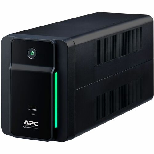 APC by Schneider Electric Back-UPS 750VA Tower UPS - Tower - 6 Hour Recharge - 120 V Input - 4 x NEMA 5-15R