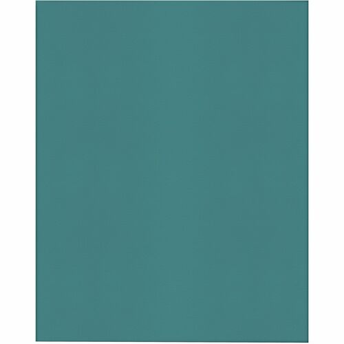 Office Depot® Brand 2-Pocket Textured Paper Folders, Teal, Pack Of 10 - 8 1/2" x 11" - 200 Sheets Capacity - 2 Pocket(s) - Paper - Teal - 10% Recycled - 10 Pack