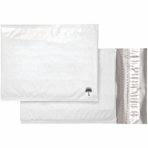 Office Depot® Brand Bubble Mailers, #2, 8 1/2" x 11" , Pack Of 6 - Bubble - 15" Width x 10 1/2" Length - Self Adhesive - White - Plastic - 6 / Pack