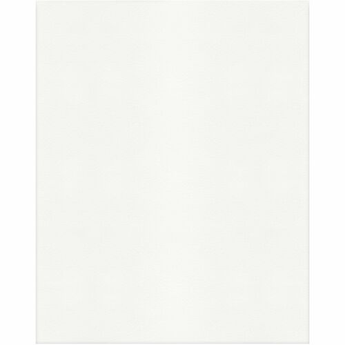 Office Depot® Brand 2-Pocket Textured Paper Folders With Prongs, White, Pack Of 10 - 8 1/2" x 11" - 3 Fastener(s) - 1/2" Fastener Capacity - 2 Pocket(s) - Paper - White - 10% Recycled - 10 Pack