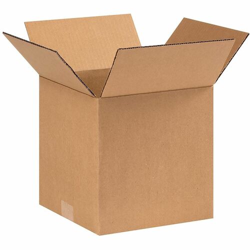 Office Depot® Brand Corrugated Boxes, 9"L x 9"W x 9"H, Kraft, Pack Of 25 - External Dimensions: 9" Length x 9" Width x 9" Height - Flap Closure - Standard Duty - Paper, Cardboard - Kraft - For Moving - Recycled - 25 / Pack