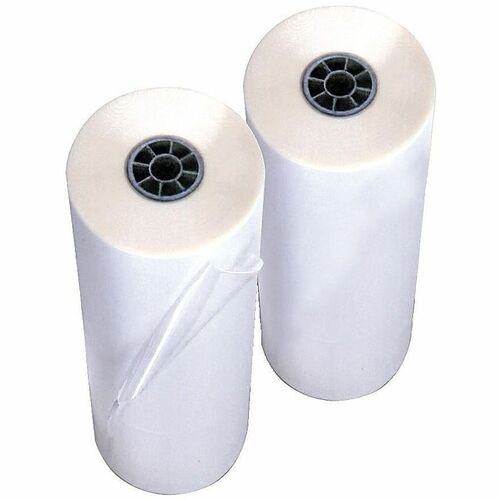 Office Depot® Brand Lamination Rolls, 27" x 500', Clear, Pack Of 2 - Laminating Pouch/Sheet Size: 27" Width x 500 ft Length x 1.50 mil Thickness - 1" Core - for Laminator, Project - Anti-glare - Clear - 2 / Pack