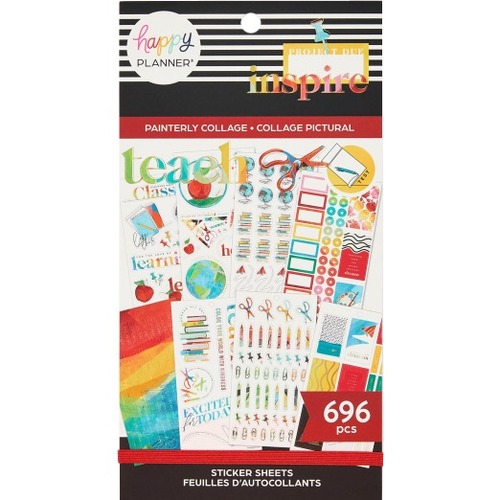 me & my BiG ideas Sticker - 9" Height x 4.75" Width x 0.25" Depth - Assorted - 696 Each
