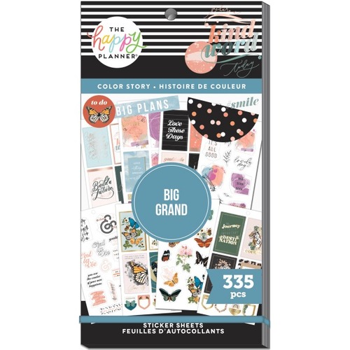 me & my BiG ideas Sticker - 9" Height x 4.75" Width x 0.25" Depth - Assorted - 335 Each