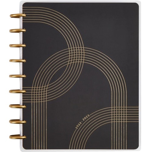 The Happy Planner Classic Planner - Monthly, Weekly - 18 Month - July 2022 - December 2023 - 7:00 AM to 7:00 PM - 7" x 9 1/4" Multicolor Sheet - Discbound - Multicolor Cover - 9.8" Height x 8.8" Width - Schedule Section, Monthly Calendar, Write-on, Inspir