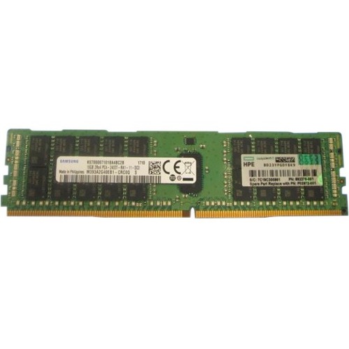Hewlett Packard Enterprise Replacement Parts Business 16GB DDR4 SDRAM Memory Module