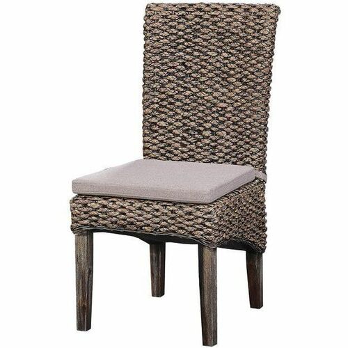 Coast to Coast Dining Chair 2PK Priced EA - Woven Fiber Back - High Back - Four-legged Base - 2 Pack