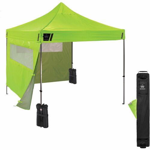 Shax 6052 Heavy-Duty Window Tent Kits - Canopy StyleLime - Mesh, Acrylonitrile Butadiene Styrene (ABS), Polyurethane, Nylon, Steel, Polyester Fabric - Steel Frame