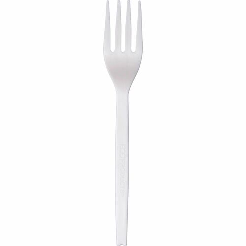 WNA 7" Plant Starch Forks - 50/Pack - Fork - Breakroom - Beige