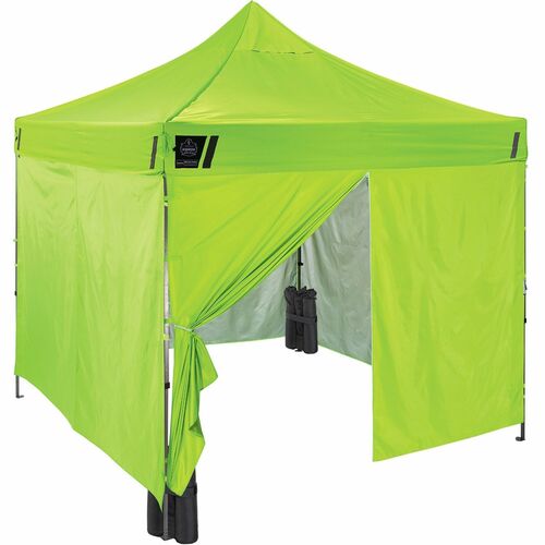 Shax 6053 Heavy-Duty Pop-Up Tent Kits - Canopy StyleLime - Polyester, Acrylonitrile Butadiene Styrene (ABS), Polyurethane, Polyester Fabric - Steel Frame