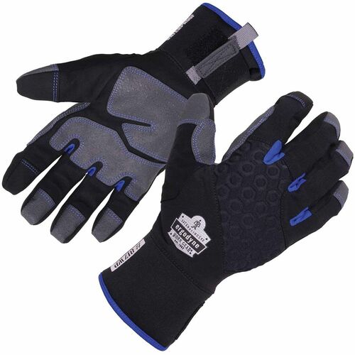 Ergodyne 817WP Thermal Waterproof Work Gloves - Thermal, Cold Temperature, Weather Protection - 10 Size Number - Extra Large Size - Black - Touchscreen Capable - Machine Washable, Water Proof, Reinforced Palm, Insulated, Windproof, Water Repellent, Breath