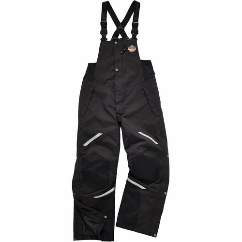 N-Ferno 6471 Insulated Bib Overalls - Bib Overall - 4XL - Black - 1600D Nylon, 500D Nylon, Nylon