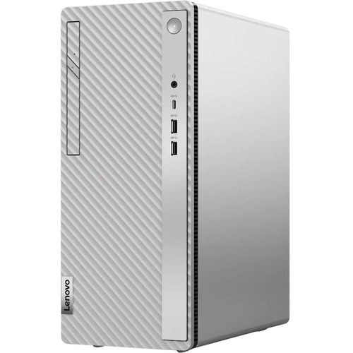 Lenovo IdeaCentre 5 14IAB7 90T2000SUS Desktop Computer - Intel Core i5 12th Gen i5-12400 - 12 GB - 1 TB HDD - 256 GB SSD - Tower - Cloud Gray - Intel B660 Chip - Windows 11 Home 64-bit - Intel UHD Graphics 730 DDR4 SDRAM - DVD-Writer - English Keyboard - 