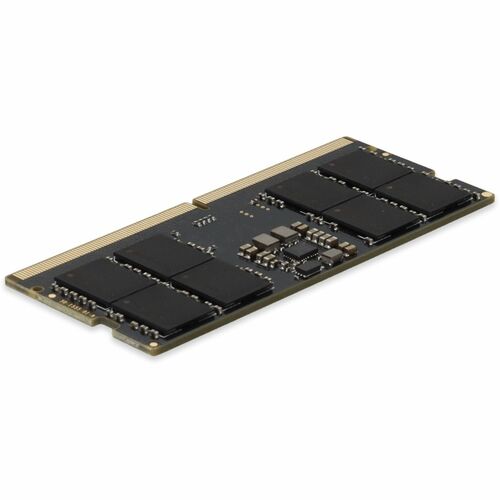 AddOn 16GB DDR5 SDRAM Memory Module - For Notebook - 16 GB (1 x 16GB) - DDR5-4800/PC5-38400 DDR5 SDRAM - 4800 MHz Single-rank Memory - CL40 - 1.10 V - Non-ECC - Unbuffered - 260-pin - SoDIMM