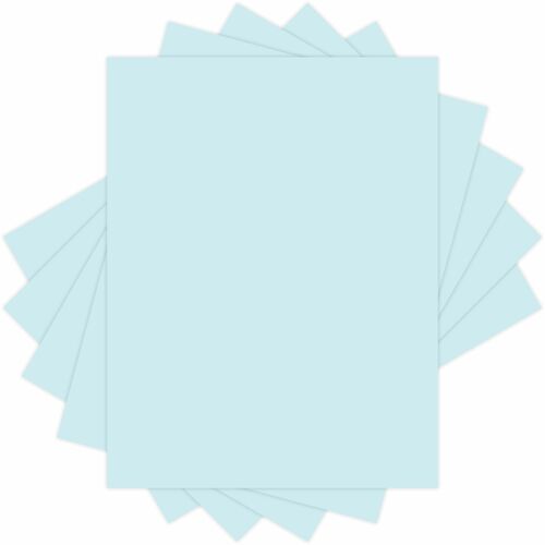 Lettermark Colors Multipurpose Paper - Blue - Letter - 8 1/2" x 11" - 20 lb Basis Weight - Smooth - 500 / Ream - Acid-free - Blue