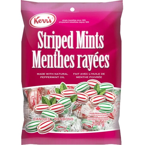 Kerr's Striped Mints 200g