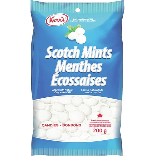 Kerr's Scotch Mints 200g - Peppermint - No Artificial Flavor, No High Fructose Corn Syrup, Peanut-free, Gluten-free - 1 Each