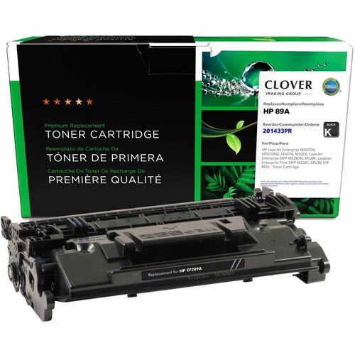 CIG Remanufactured Laser Toner Cartridge CF289A - Black - 1 Each - 5000 Pages
