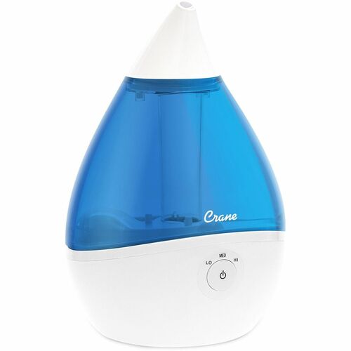 Crane Humidifier - Cool Mist - 2 quart Tank - 250 Sq. ft. - Blue
