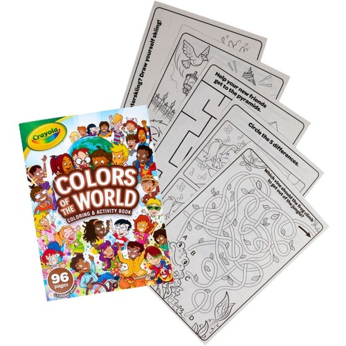 Crayola Colors Of The World Coloring Book Printed Book