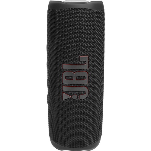 JBL Flip 6 Portable Bluetooth Speaker System - 30 W RMS - Black - 63 Hz to 20 kHz - Battery Rechargeable - 1 Pack