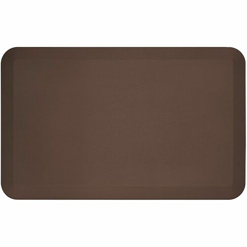 WorkPro™ Anti-Fatigue Floor Mat, 20" x 32" , Brown - Floor, Chair - 32" Length x 20" Width x 0.250" Thickness - Rectangular - Polyurethane - Brown Each