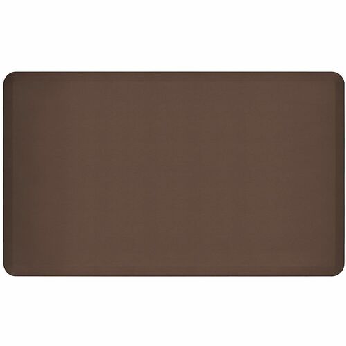 WorkPro™ Anti-Fatigue Floor Mat, 36" x 60" , Brown - Floor, Chair - 60" Length x 36" Width x 0.250" Thickness - Rectangular - Polyurethane - Brown Each