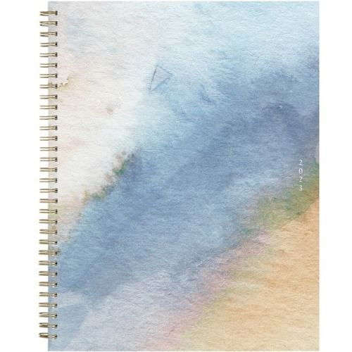 Blue Sky™ Weekly/Monthly Planning Calendar, 8-1/2” x 11”, Andreo Folded, January To December 2023, 137948 - Monthly, Weekly - 12 Month - January 2023 - December 2023 - 1 Week, 1 Month Double Page Layout - 8 1/2" x 11" White Sheet - Twin 