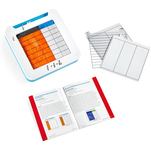 Learning Resources Hand2Mind Math Grid Activity Set - Skill Learning: Mathematics, Fraction, Graphing, Decimal, Operation, Problem Solving - 1 Each