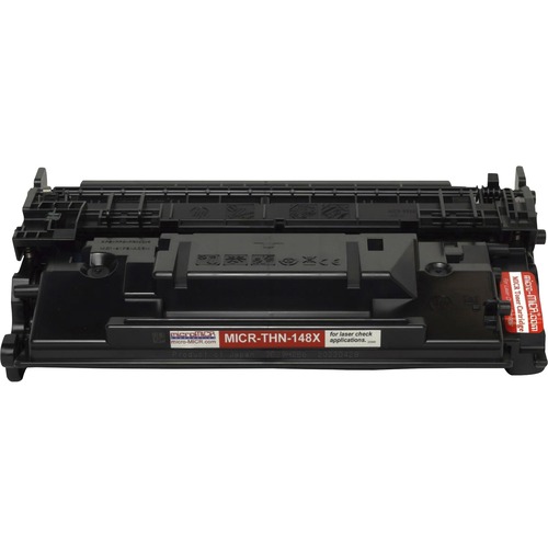 microMICR MICR High Yield Laser Toner Cartridge - Alternative for HP 148X, 148A (W1480A) - Black - 1 Each - 9500 Pages