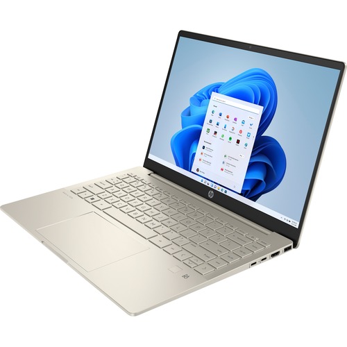 HP Pavilion Plus 14-eh0000 14-eh0017od 14" Notebook - 2.8K - Intel Core i7 12th Gen i7-12700H - 16 GB - 512 GB SSD - Warm Gold Aluminum - Intel Chip - 2880 x 1800 - Windows 11 Home - Intel Iris Xe Graphics - BrightView, In-plane Switching (IPS) Technology