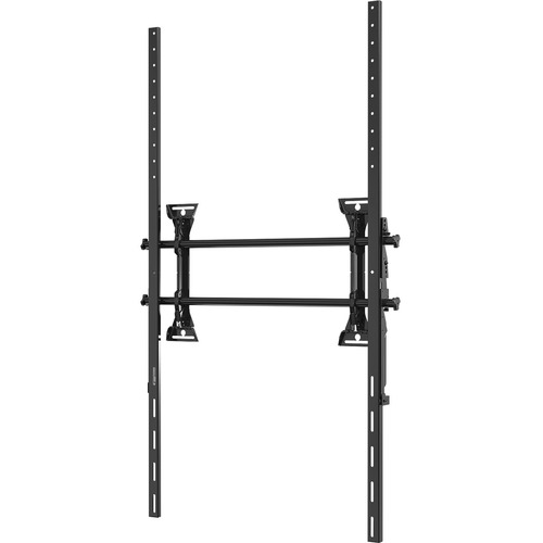 Chief KITXWXSM1UP Wall Mount for Display Screen - Black - Height Adjustable - 80" to 120" Screen Support - 250 lb Load Capacity
