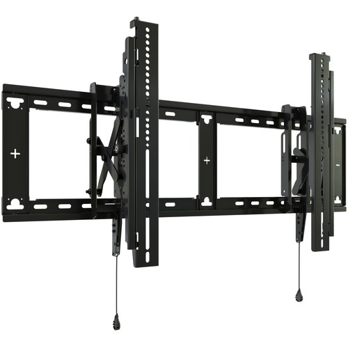 Chief Fit Large Tilt Display Wall Mount - For Displays 43-86" - Black - Height Adjustable - 43" to 85" Screen Support - 150 lb Load Capacity