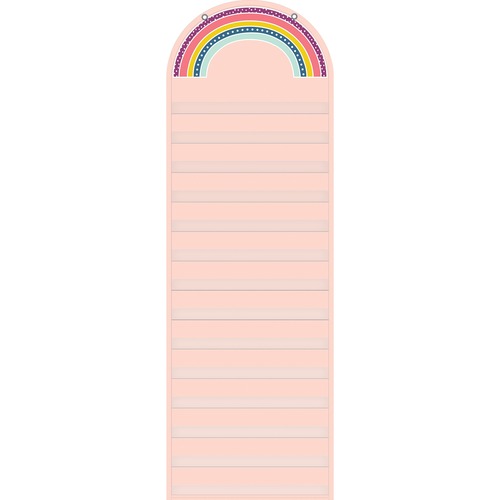 Teacher Created Resources Oh Happy Day Rainbow 14 Pocket Chart - Theme/Subject: Fun - Skill Learning: Rainbow - 1 Each