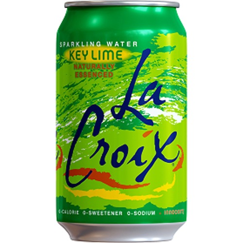 LaCroix Key Lime Flavored Sparkling Water - Ready-to-Drink - 12 fl oz (355 mL) - 2 / Carton / Can
