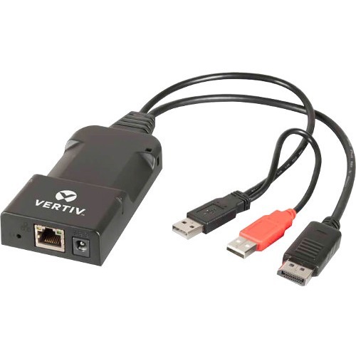 AVOCENT 5160T Zero-U IP KVM Transmitter - WUXGA - 1920 x 1200 Maximum Video Resolution - 1 x Network (RJ-45) - 2 x USB - 1 x DVI - 5 V DC Input Voltage - Rack-mountable