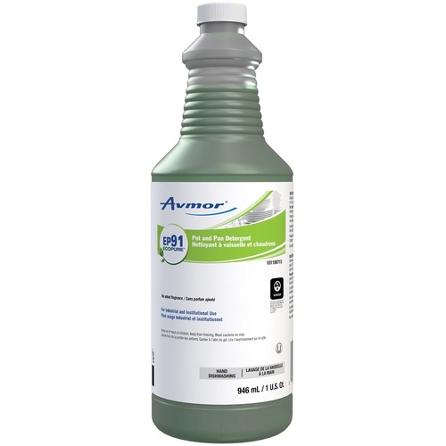 Ecopure Dishwashing Detergent - Liquid - 32 fl oz (1 quart) - 1 Each