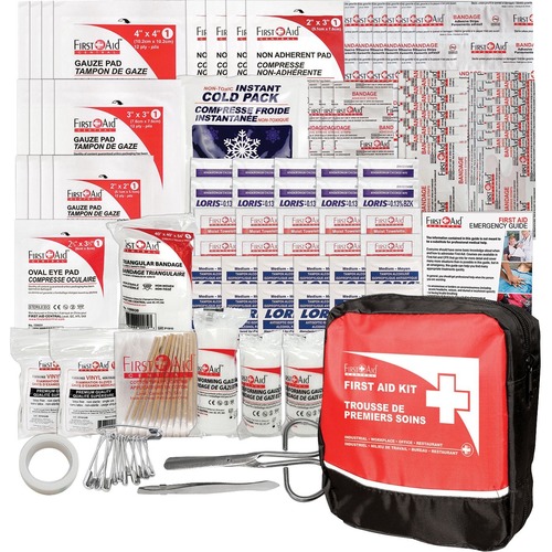 First Aid Central First Aid Kit - 150 x Piece(s) - HeightNylon Case
