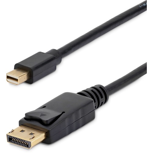 StarTech.com 6ft Mini DisplayPort to DisplayPort 1.2 Cable, 10 Pack, 4K x 2K mDP to DisplayPort Adapter Cable, Mini DP to DP Cord - 10 pack 6ft Mini-DP to DisplayPort v1.2 cable; 4Kx2K(3840x2400 60Hz)/21.6 Gbps bandwidth/HBR2/8Ch Audio/MST - Durable PVC s