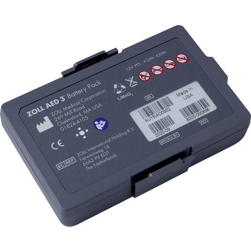 ZOLL AED 3 Replacement Battery Pack - For Defibrillator - Battery Rechargeable - 43 Wh - 12 V - 1 Each