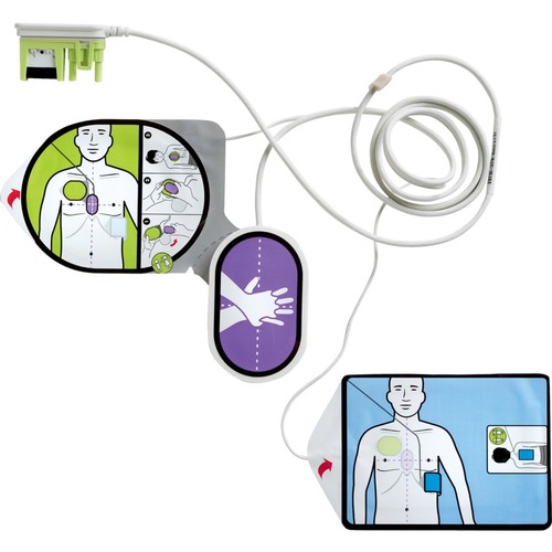 ZOLL 3 CPR Uni-padz (Adult/Pediatric) Electrodes - 1 Each - Defibrillators & Accessories - ZOL8900000280