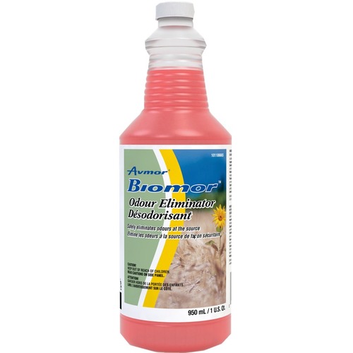 Biomor Odour Eliminator - Concentrate - 32.1 fl oz (1 quart) - Pleasant Scent - 6 / Case