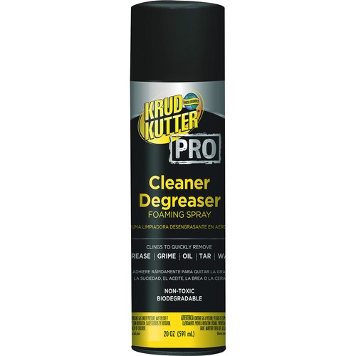Krud Kutter Pro Cleaner Degreaser - Concentrate - 20 oz (1.25 lb) - 6 Pack - Heavy Duty, Chemical-free, Residue-free - Clear