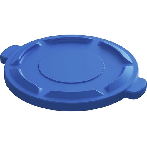 Globe Blue Waste Container Lid - Plastic - 6 Pack - Blue