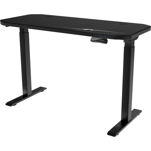 Synnex Altura Gaming Desk - 23.6" Table Top Width x 59.1" Table Top Depth - Black